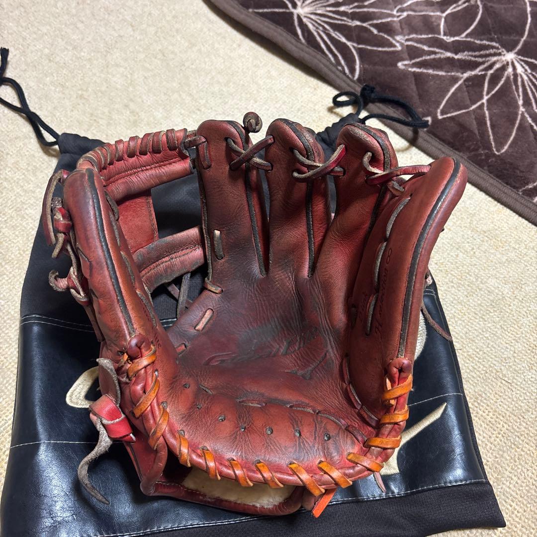 グローバルエリート　インフィニティ　硬式用内野手グローブ　収納袋付き