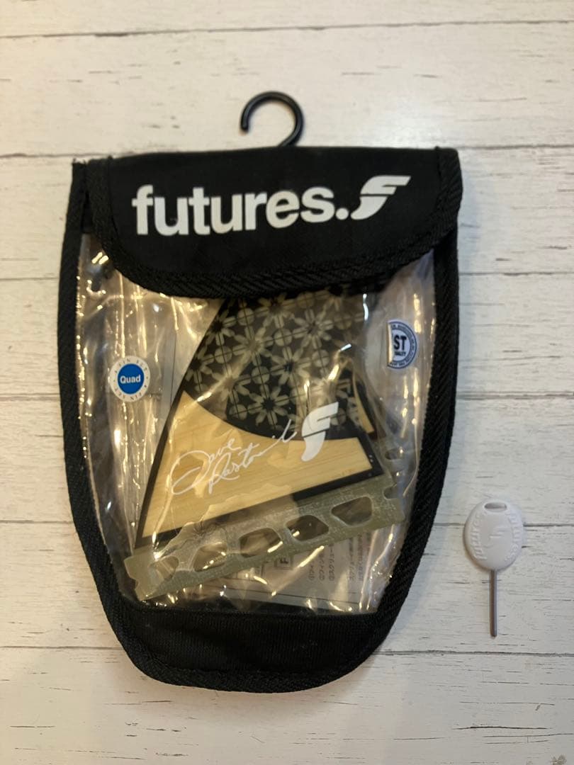 futures QUAD RASTA BAMBOO 美品　クアッドフィンセット