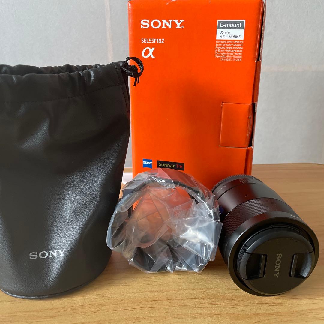 sel55f18z SONY ZEISS Sonnar レンズ ソニー