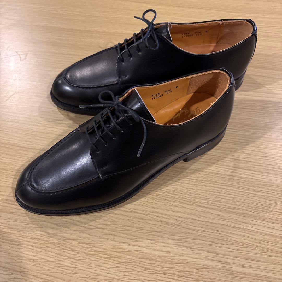 80s Lloyd Footwear England Uチップシューズ　7235