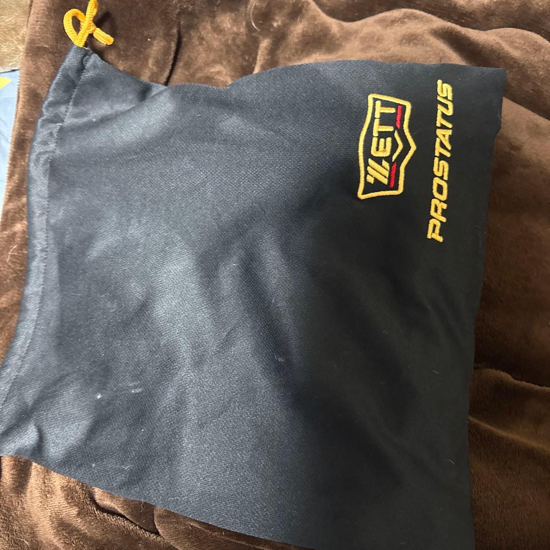 ZETT プロステータス硬式キャッチャーミット　黒