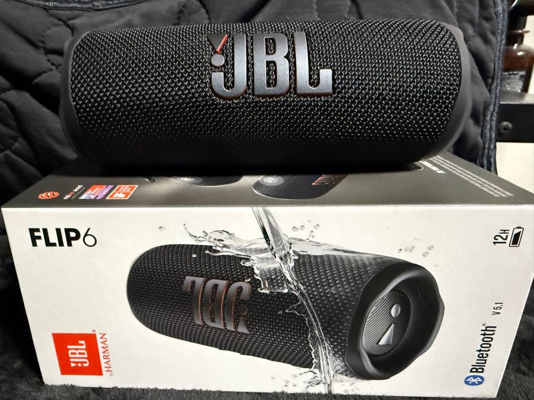 JBL FLIP6 ワイヤレススピーカー ブラック