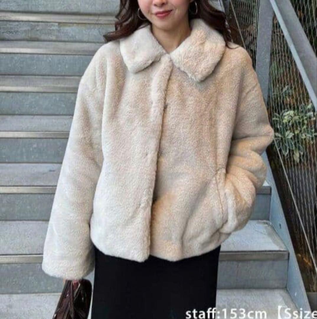 全国完売 DISCOAT ショートファーコート