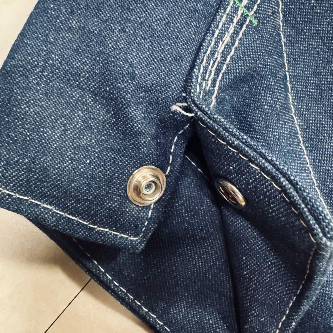 60s OSHKOSH デニムジャケット カバーオール デッドストック 42R