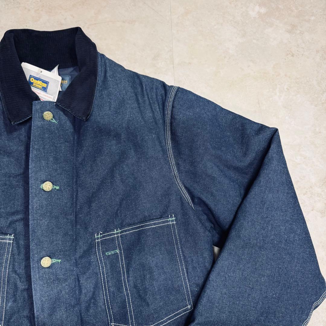 60s OSHKOSH デニムジャケット カバーオール デッドストック 42R