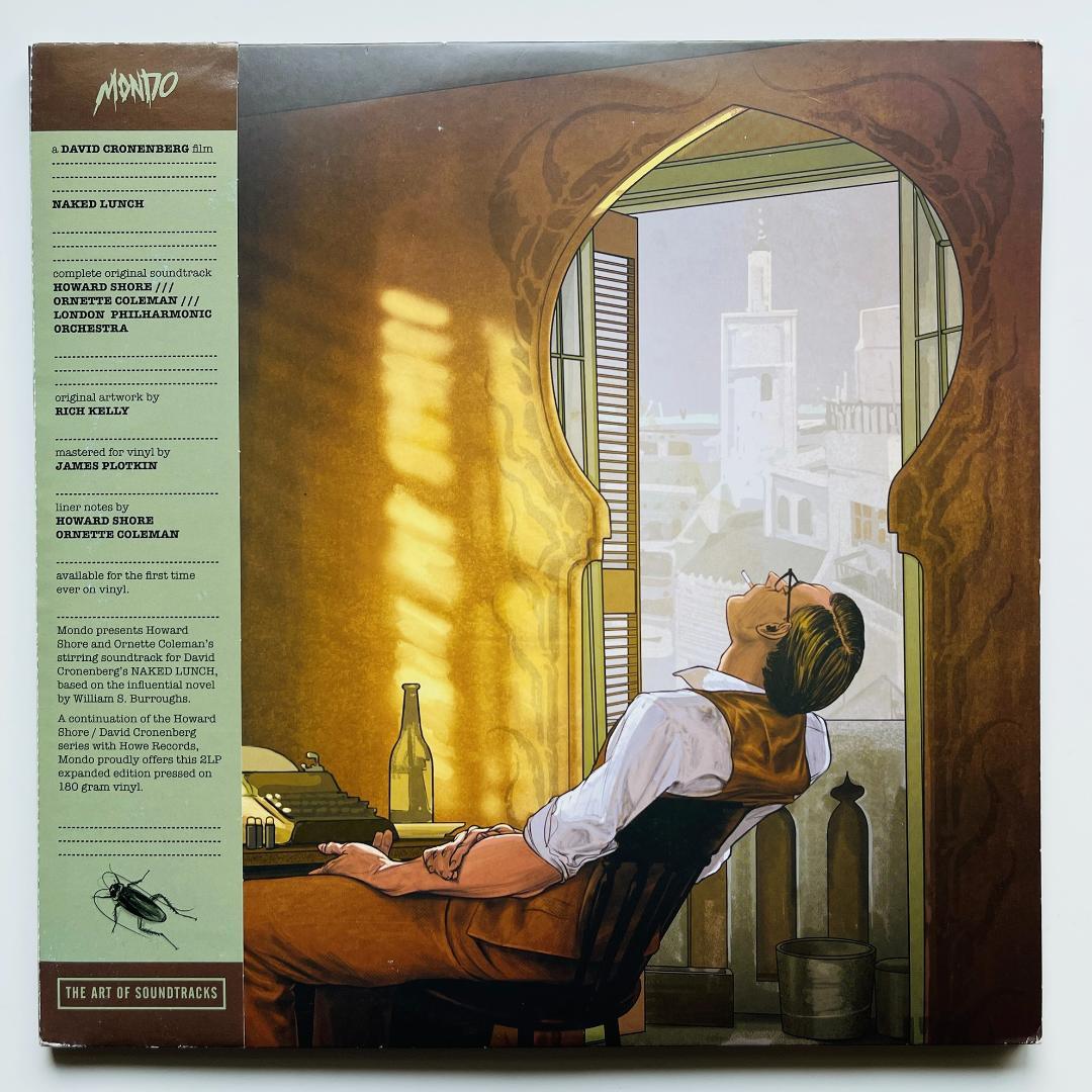 稀少限定 2LP レコード 裸のランチ Naked Lunch サウンドトラック