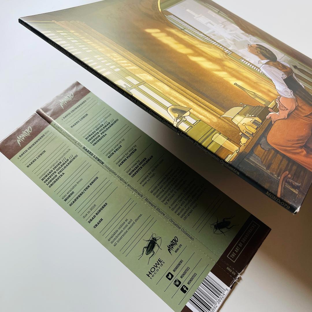 稀少限定 2LP レコード 裸のランチ Naked Lunch サウンドトラック