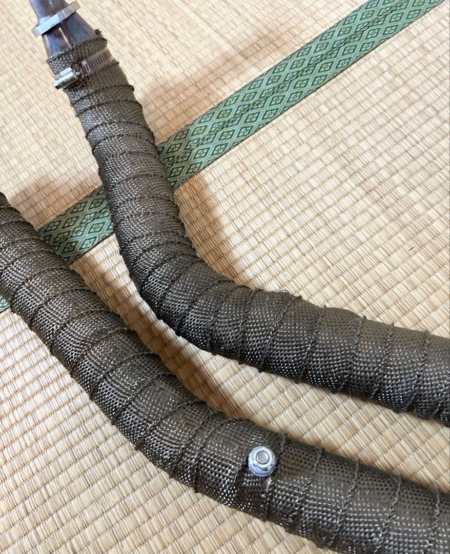 バイク　ヤマハ　ドラックスター250 ステンレス　スラッシュ　マフラー