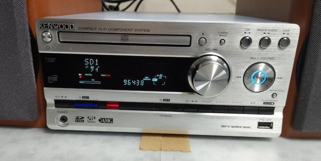 Kenwood ケンウッド CD/USB/SDコンポ　UDE77 動作良好