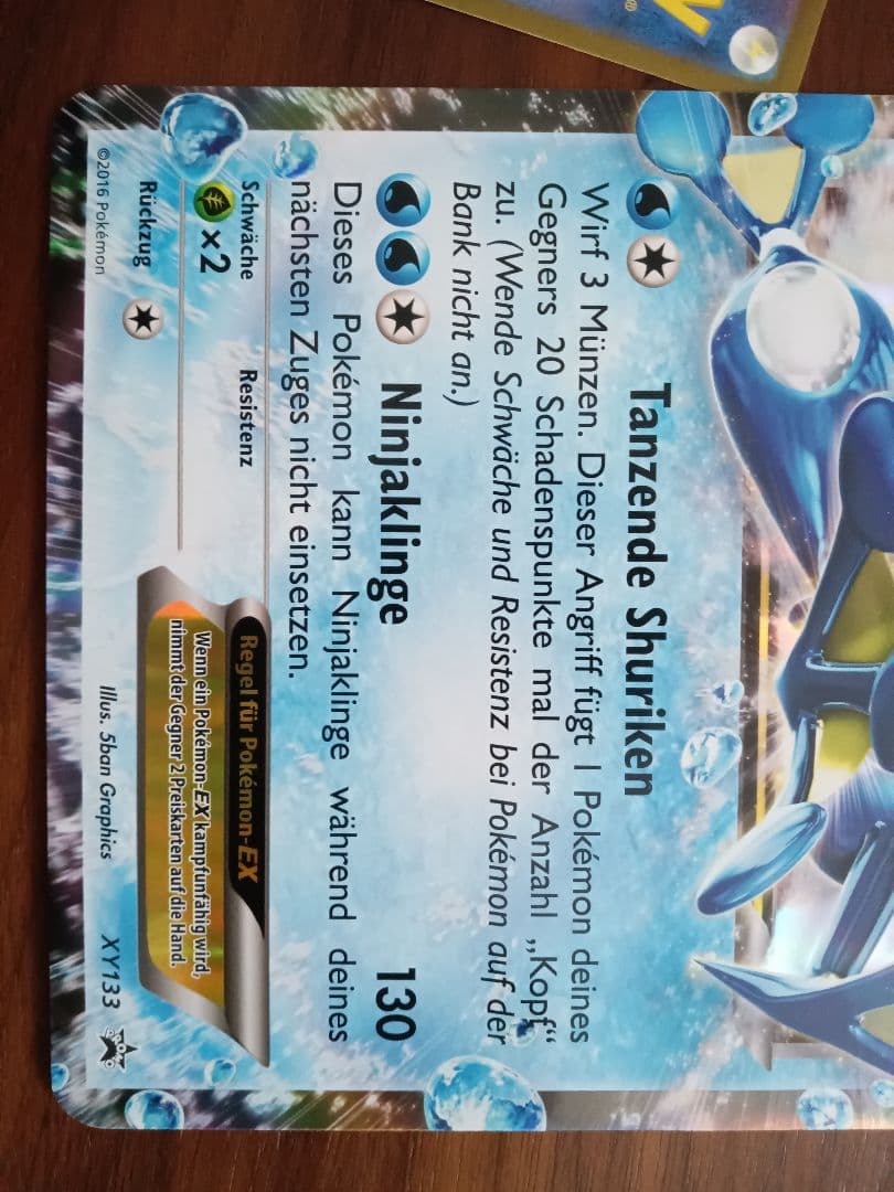 ジャンボカード　サトシゲッコウガex　英語版　1枚