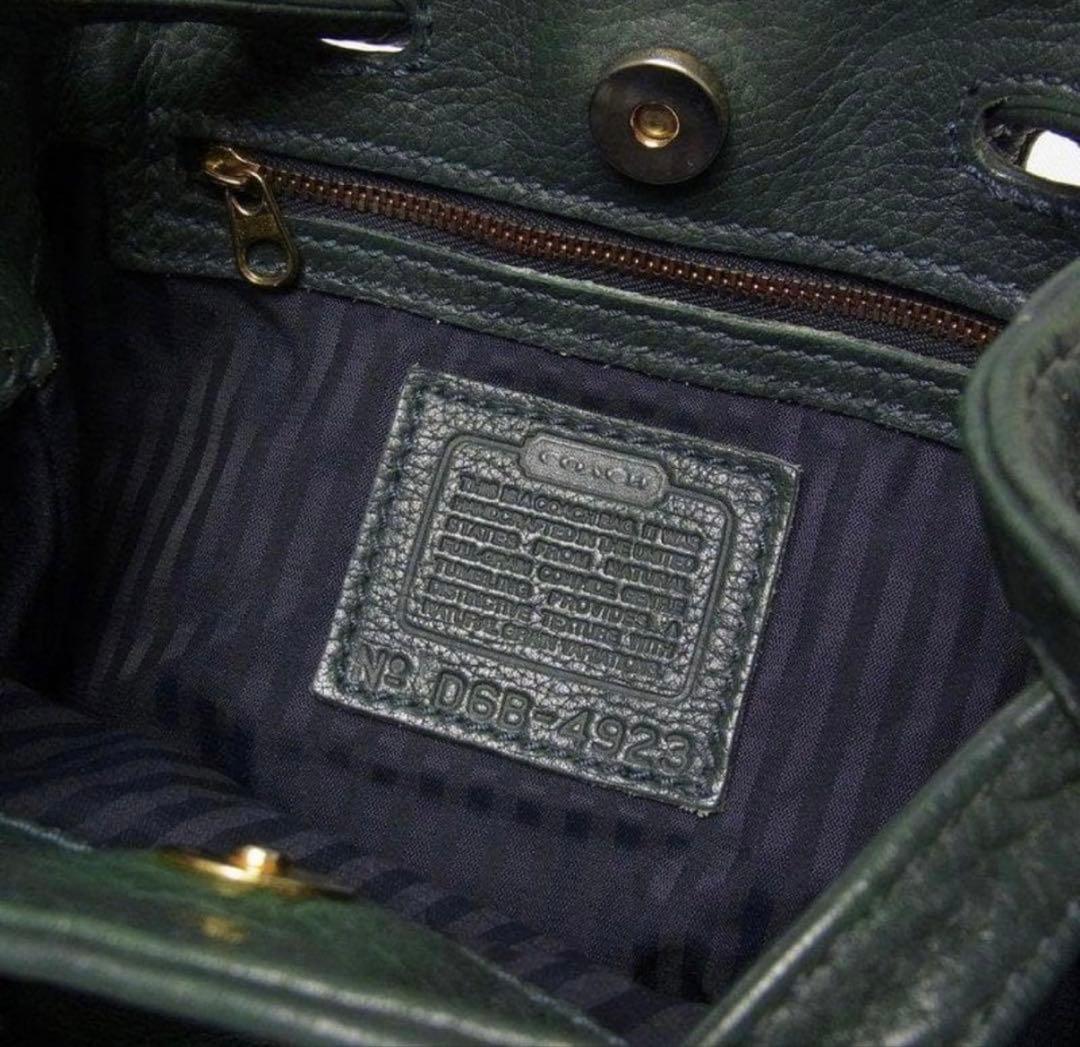 coach バッグ　巾着　OLD COACH