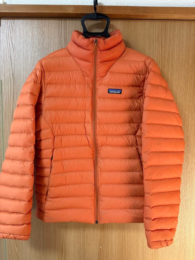 2024年秋冬モデルPatagonia ダウンセーター オレンジ メンズS