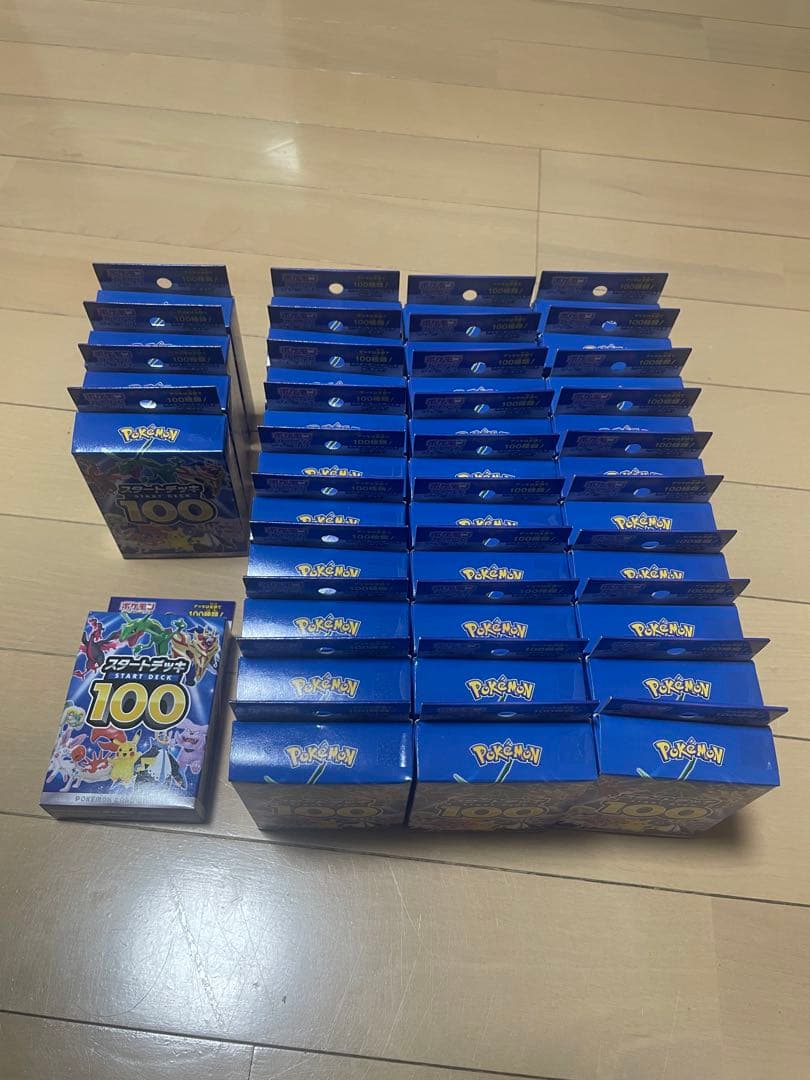 ポケモンカードゲーム スタートデッキ 100 35個