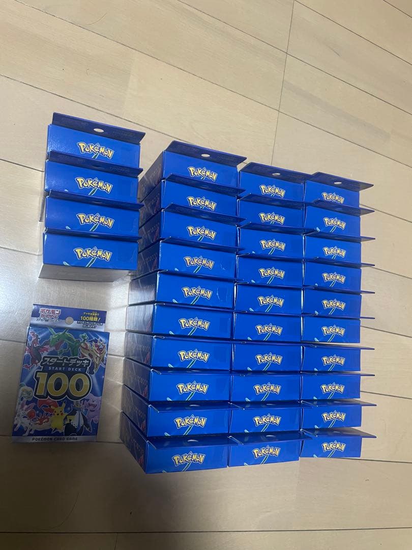 ポケモンカードゲーム スタートデッキ 100 35個