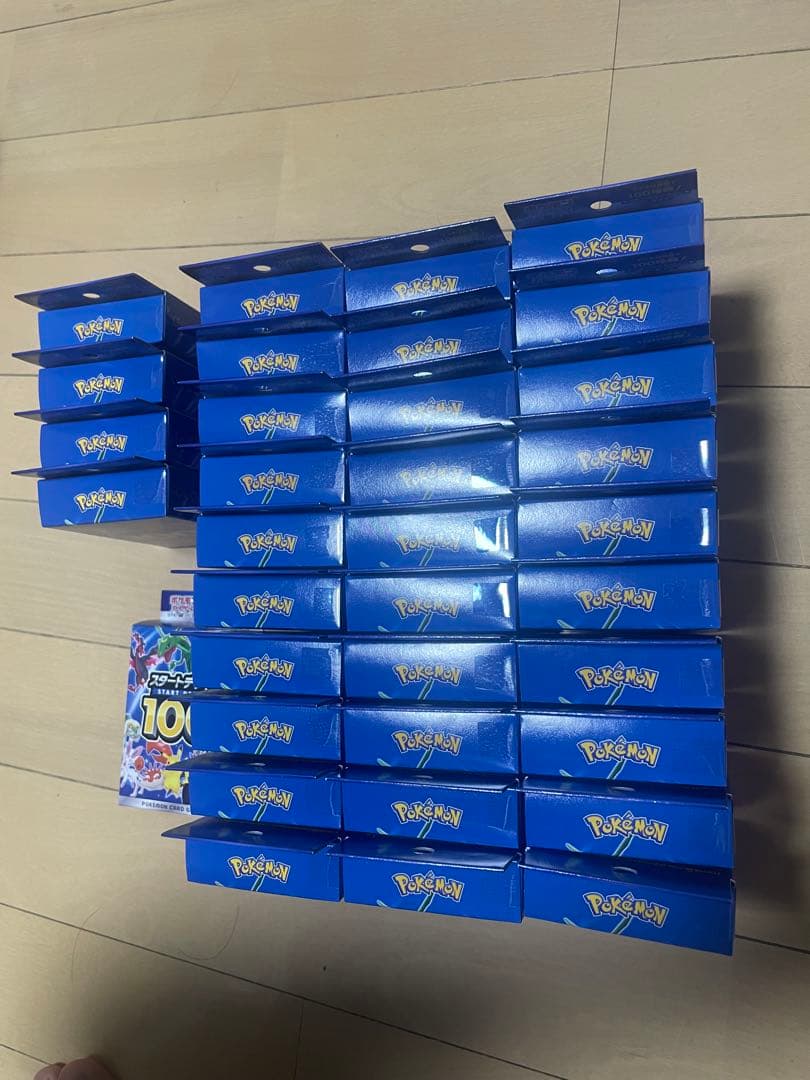 ポケモンカードゲーム スタートデッキ 100 35個