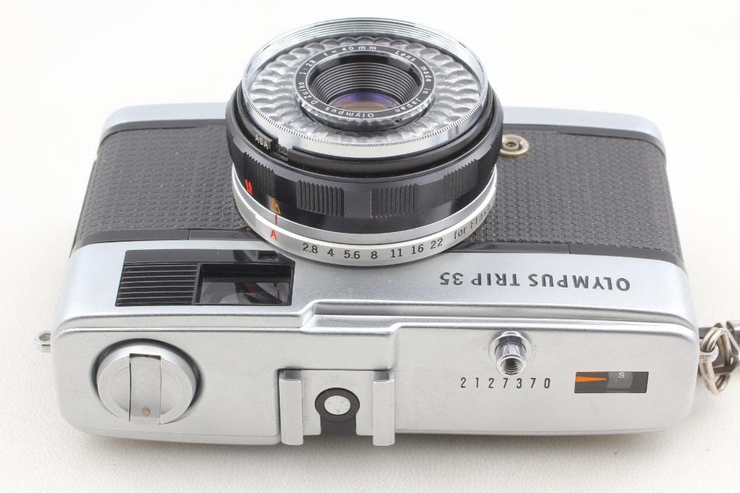 【露出精度チェック済】オリンパ Trip 35 コンパクト c4157