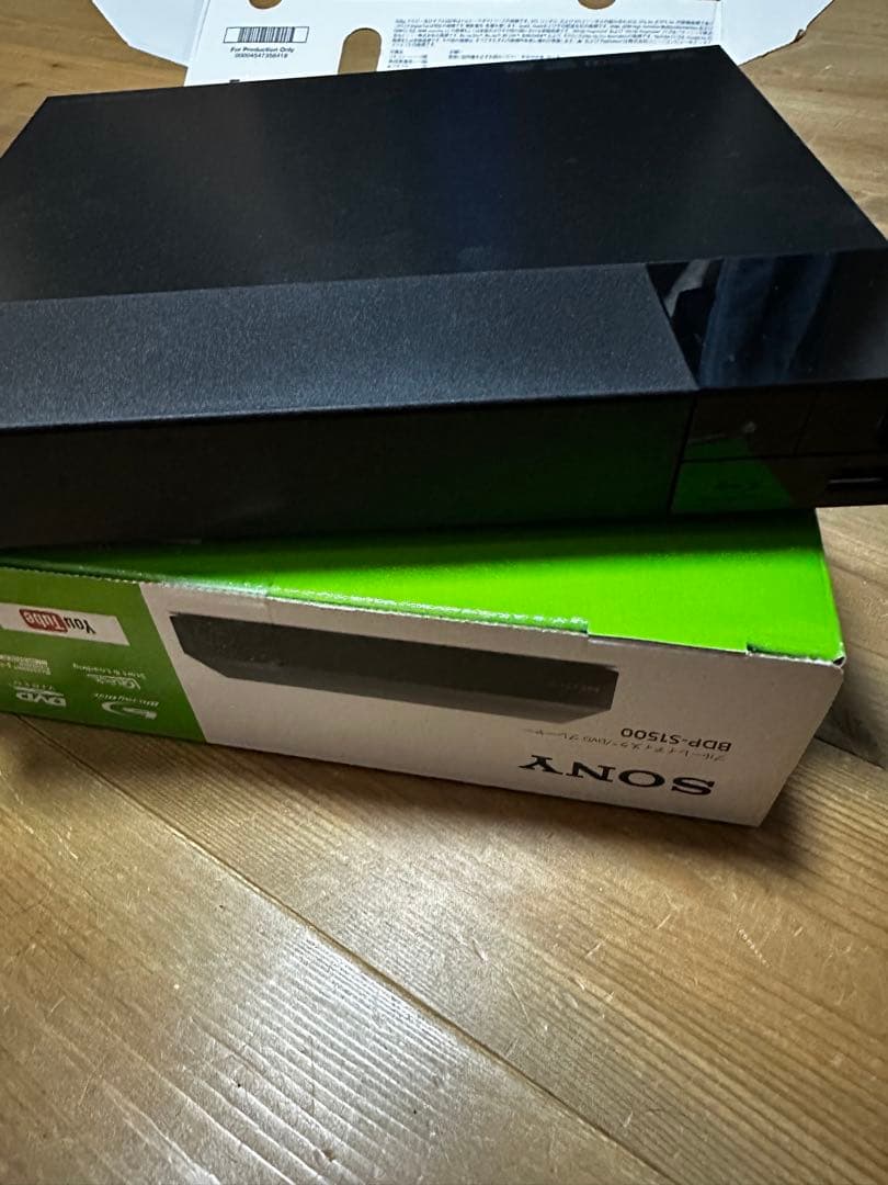 SONY BDP-S1500ブルーレイディスクDVDプレーヤーソニー