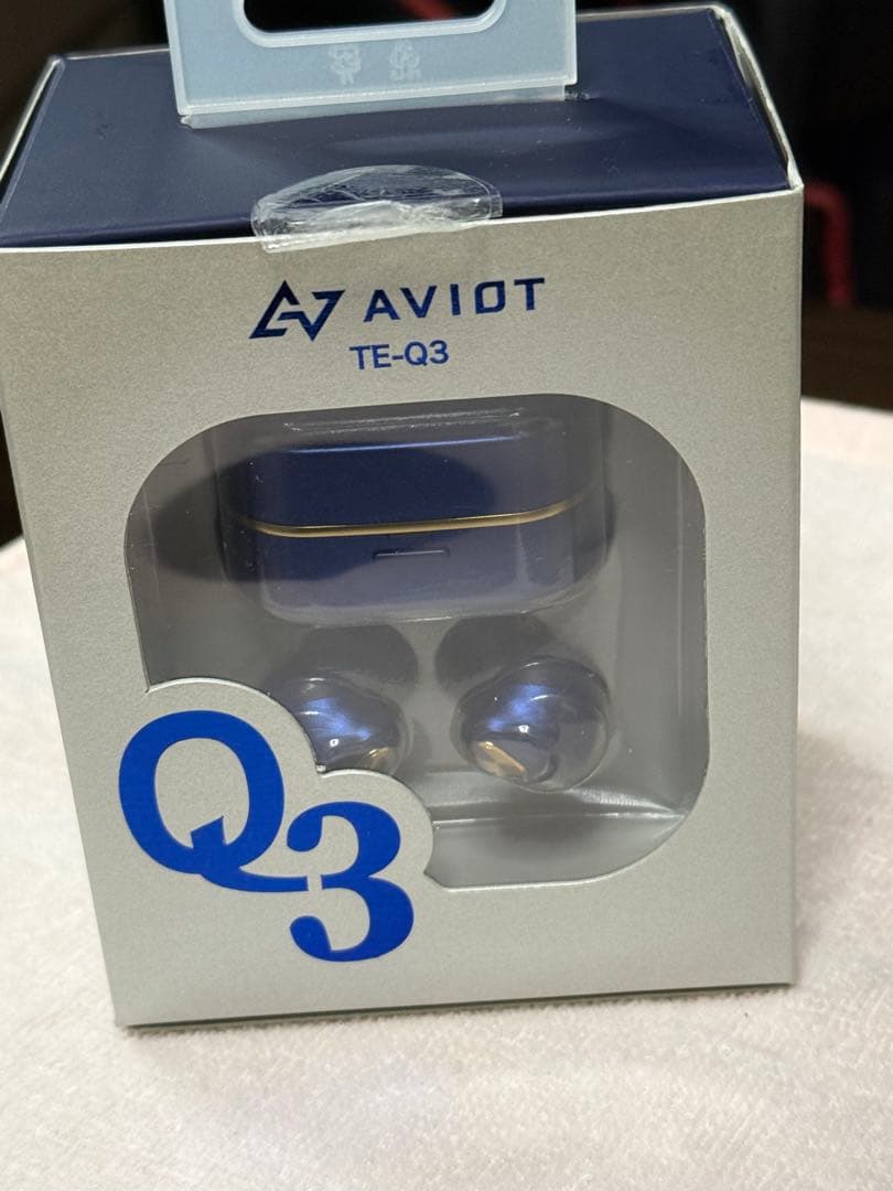 AVIOT TE-Q3 ネイビー ワイヤレスイヤホン