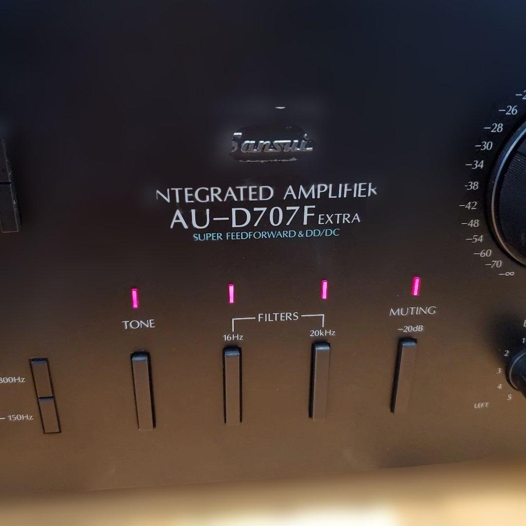 SANSUI AU-D707F EXTRA プリメインアンプ ジャンク扱い