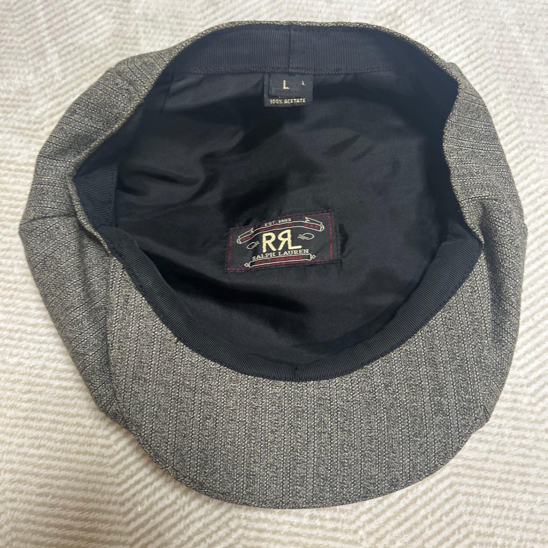 RRL 三つ星タグ　グレー キャスケット　 Lサイズ　59cm 今週限定