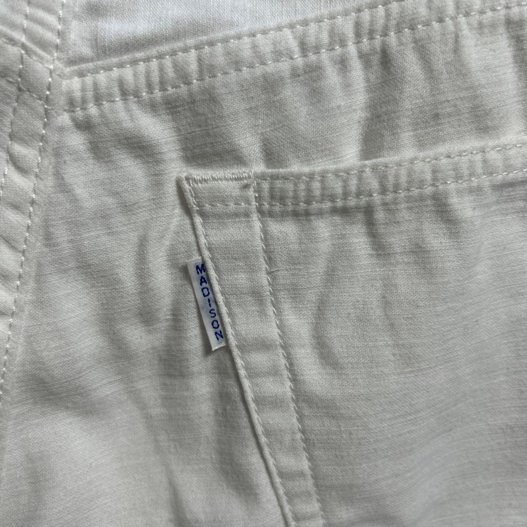 MADISONBLUE マディソンブルー ホワイト サルエルパンツ 00