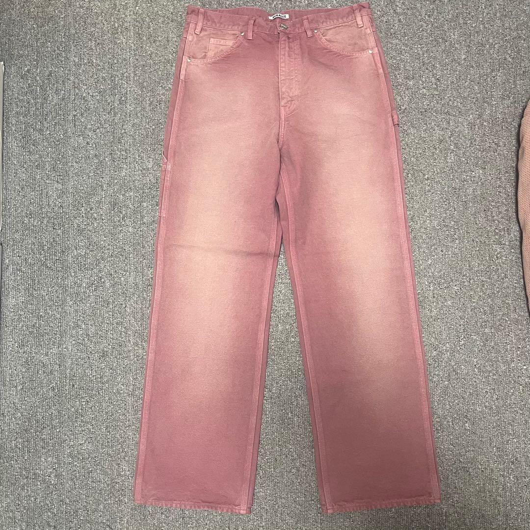 希少AURALEE PRODUCT DYED DUCK PANT 3