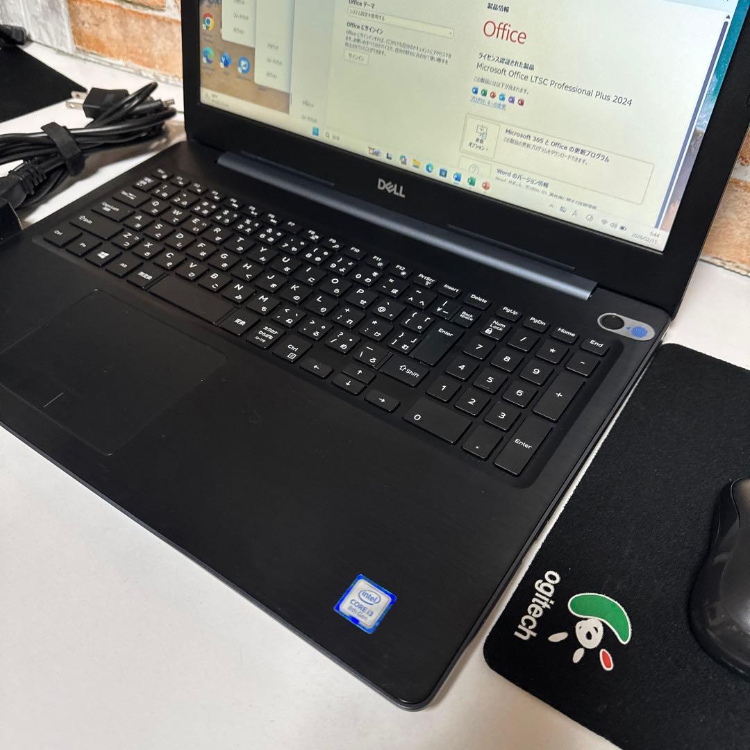 美品DELL ノートPC FHD SSD 256GB＋HDD1TB Win11