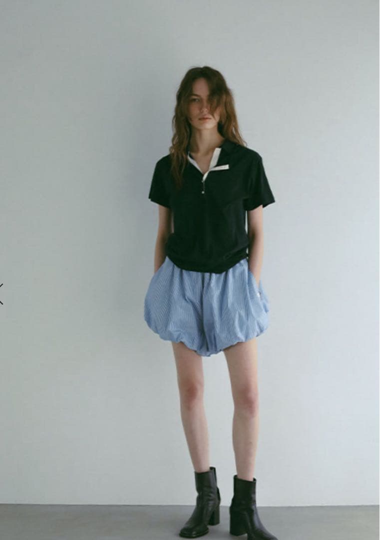 【新品未使用完売】ETRE tokyo/ヘンリーポロレイヤードセットプルオーバー