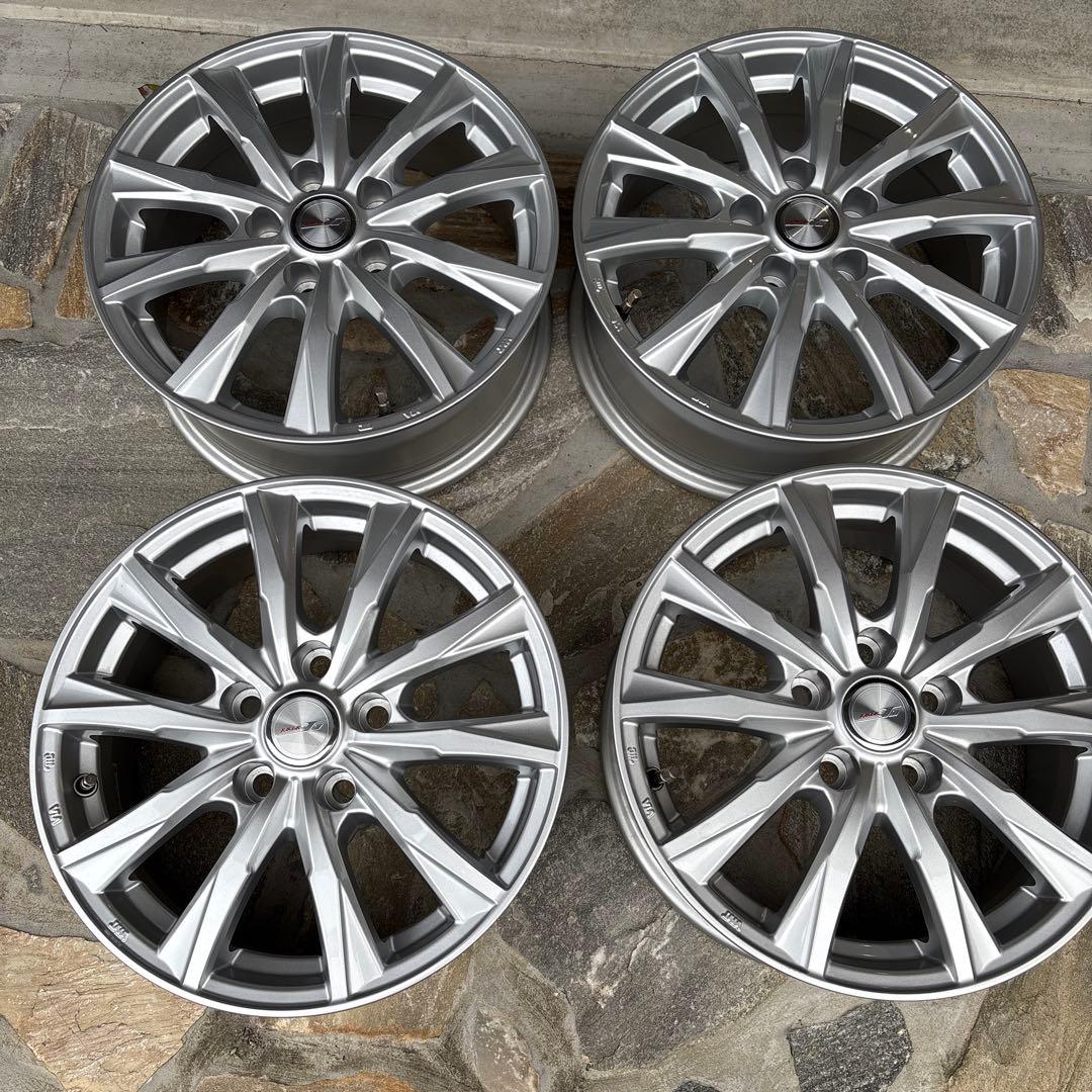 タルSan16インチ シルバー スポークホイール