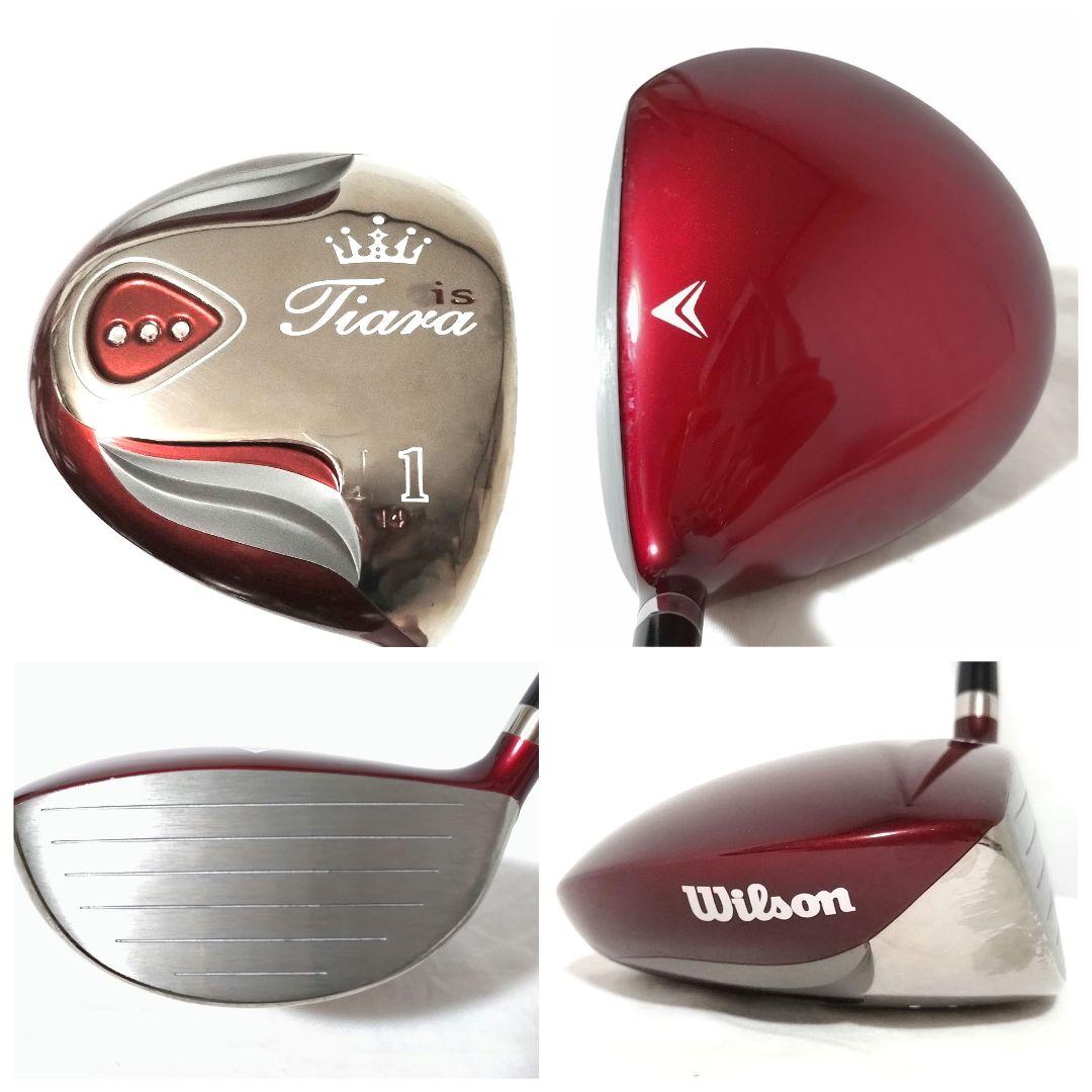 美品　Wilson　Tiara is　レディース　ゴルフクラブセット　FILA