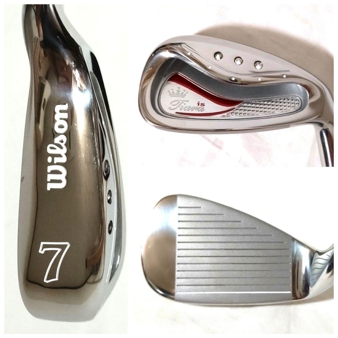 美品　Wilson　Tiara is　レディース　ゴルフクラブセット　FILA