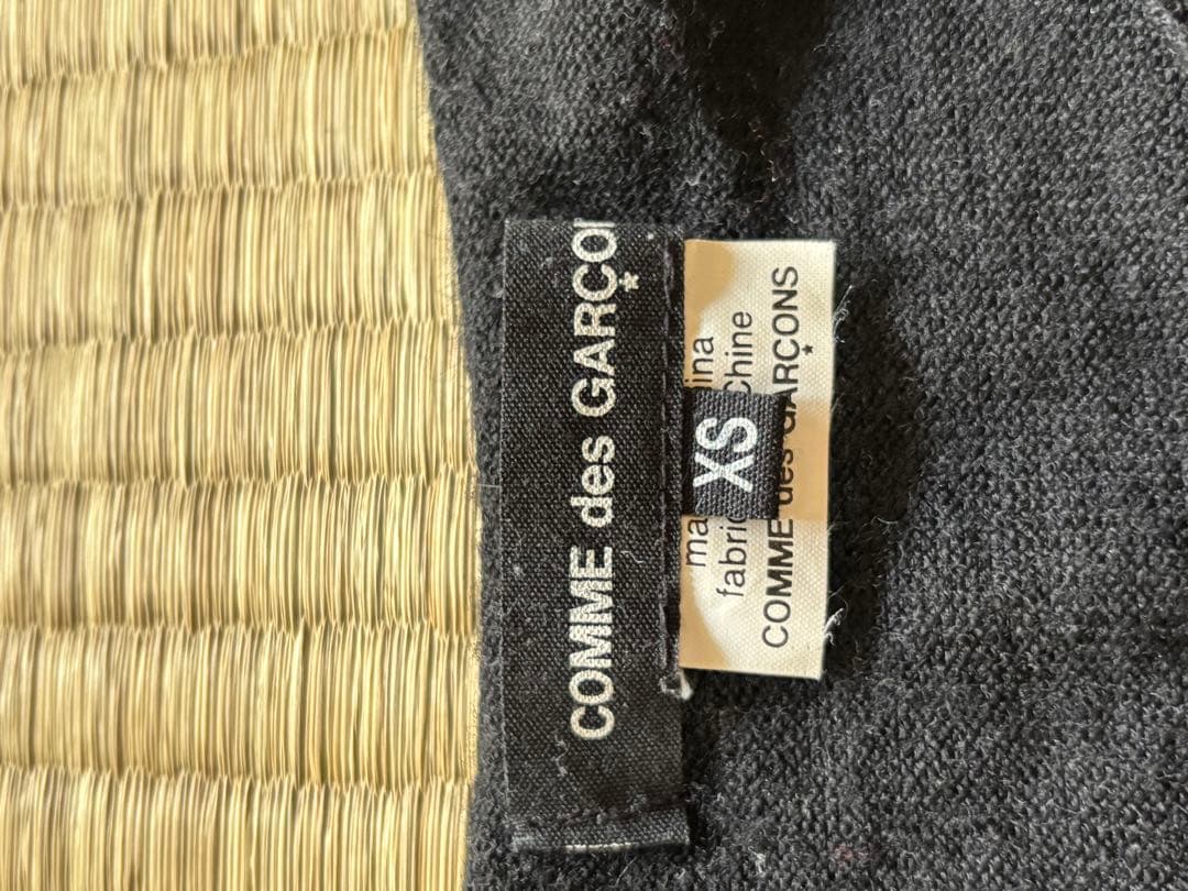 b*d様 COMME des GARÇONS ブラック　ニット XS