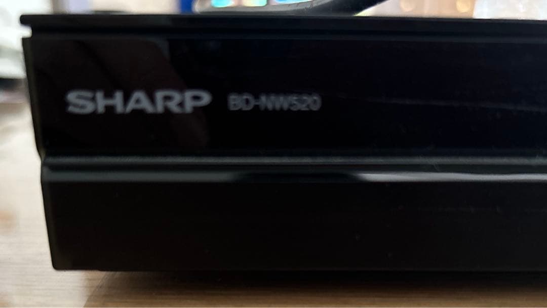 SHARP BD-NW520 ブルーレイプレーヤー2019年製