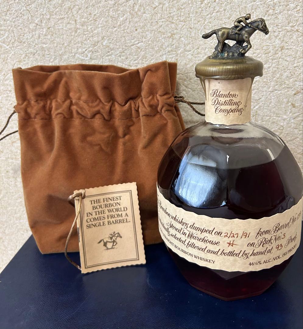 Blanton's バーボンウイスキー 46.5% 1991年
