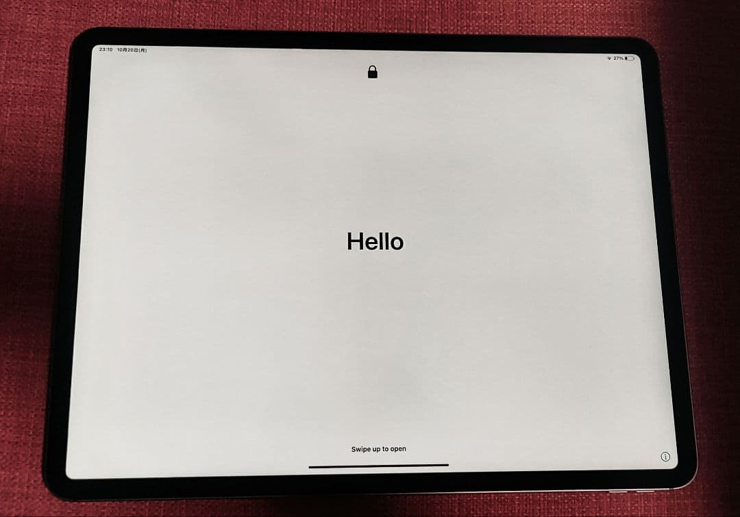 iPad Pro 12.9 64GB Apple スペースグレイ 第３世代