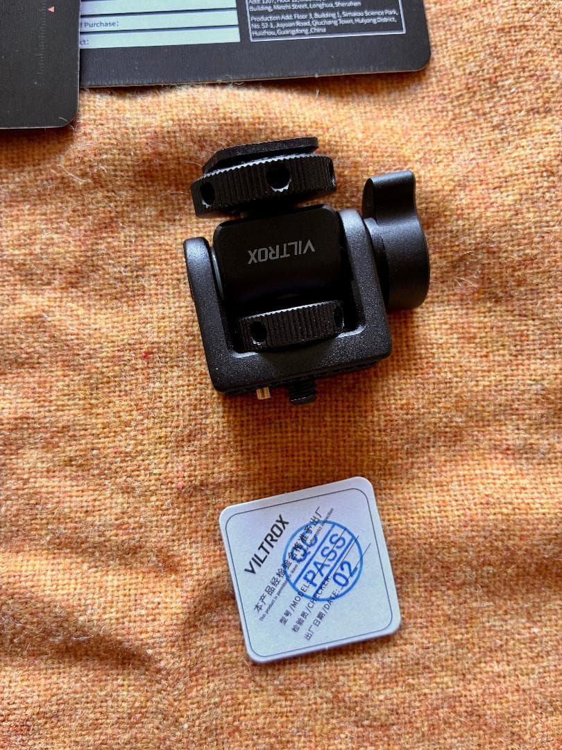 一度だけ使用・VILTROX DC-A1 カメラモニター