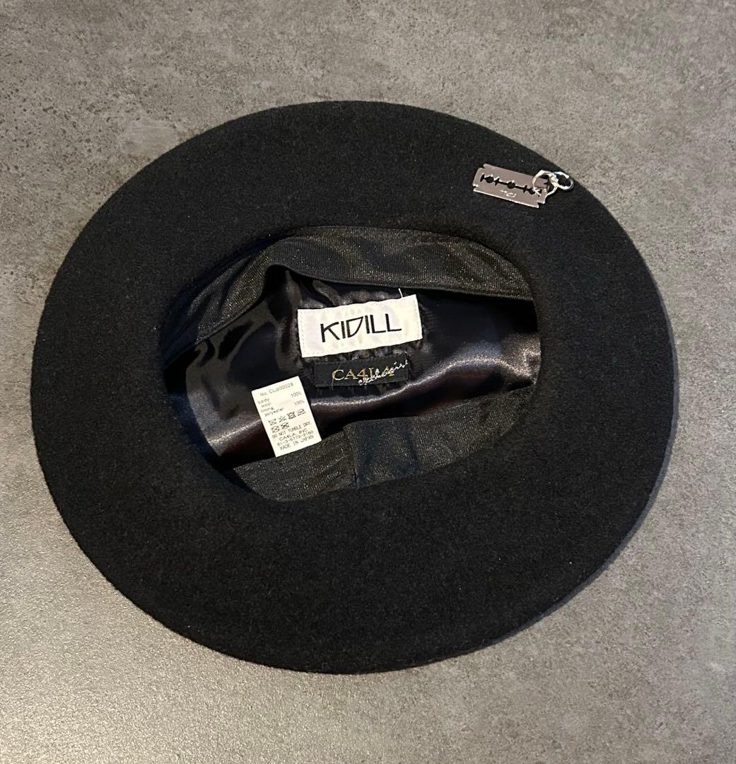美品　KIDILL CA4LA ベレー帽 ブラック