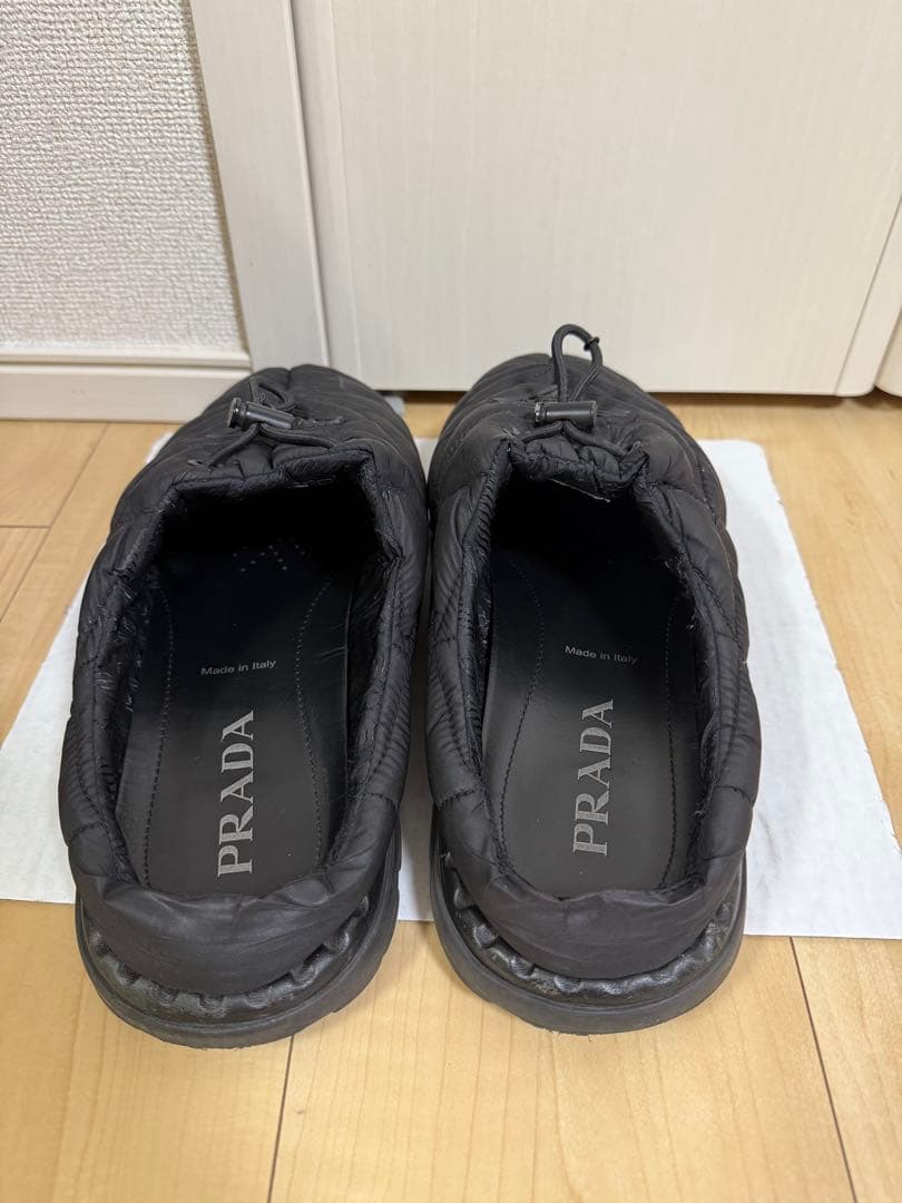 あ*き様 PRADA プラダ ブロー スリップオン サンダル