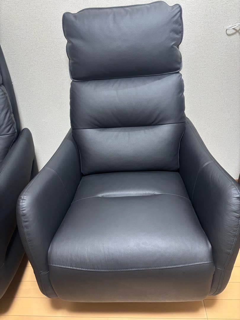 電動リクライニングパーソナルチェア(2モーター LE01 BK) ニトリ-1