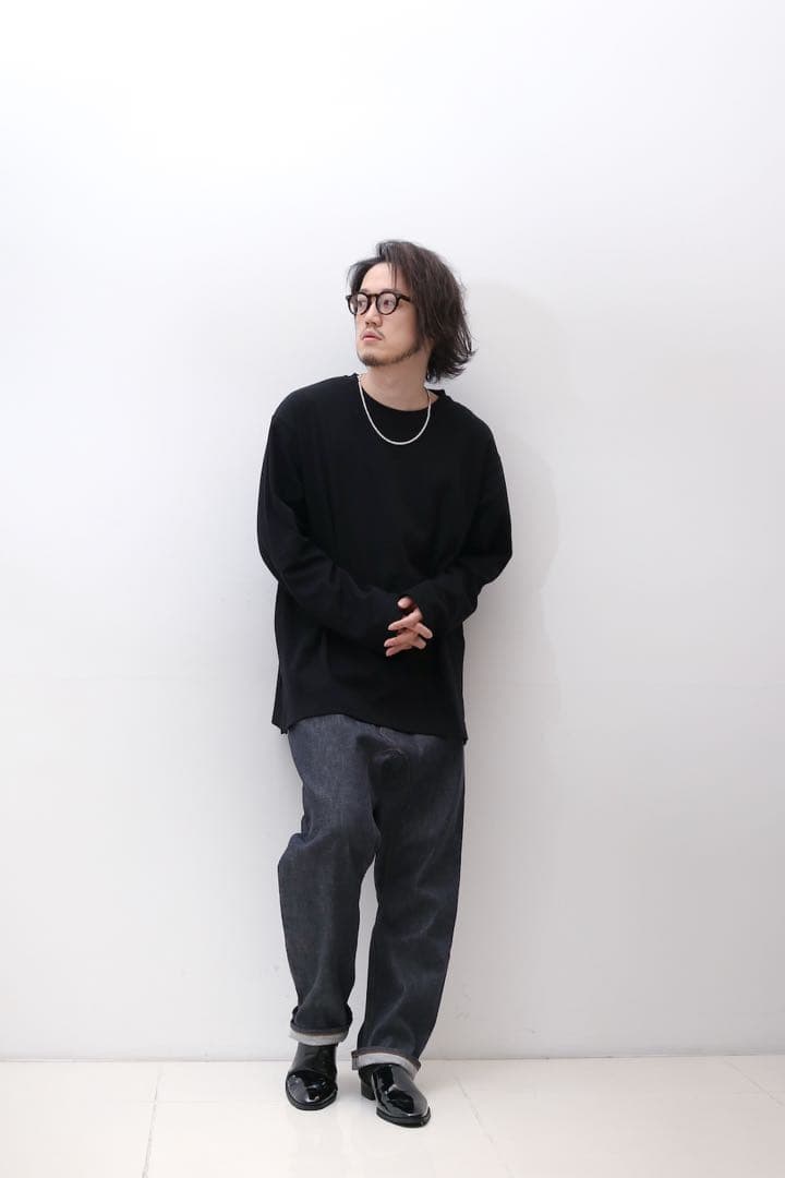 MB サルエルパンツ　サルエルデニム　インディゴ　Sサイズ