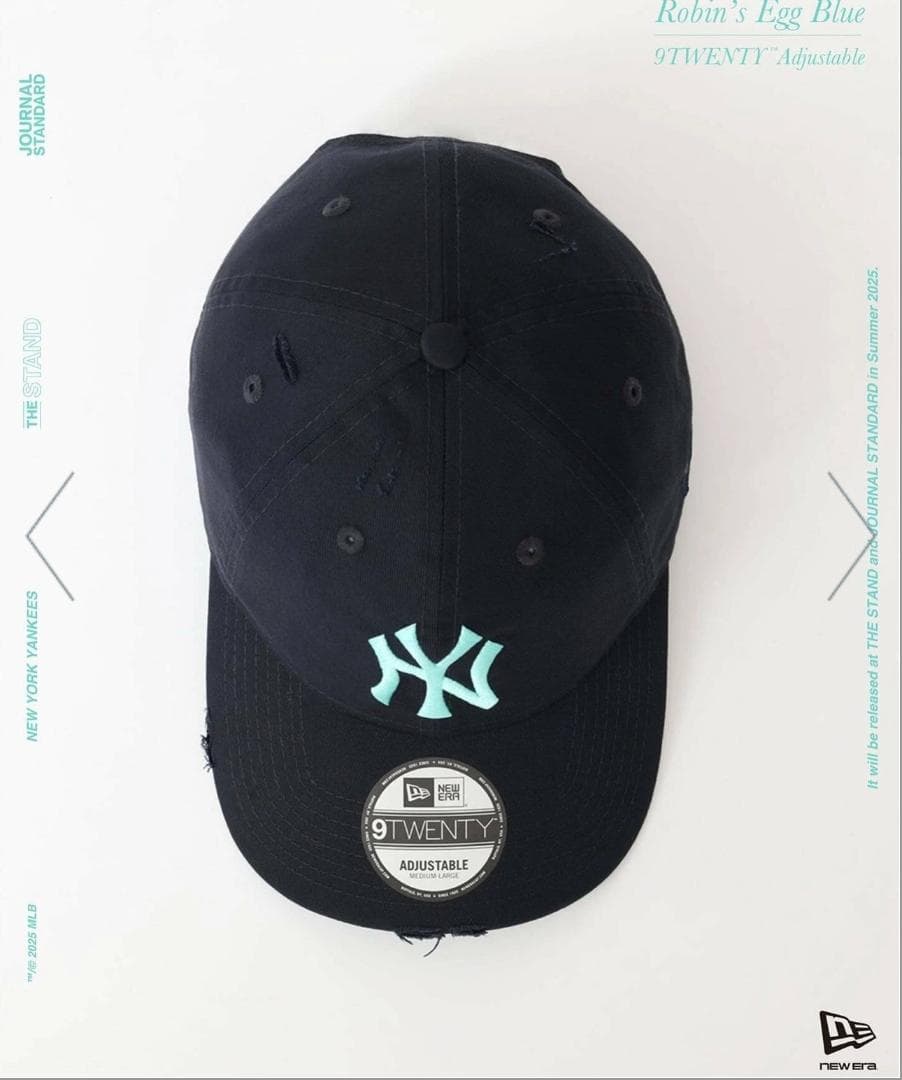 NEW ERA / ニューエラ 別注 NYY ロビンズ エッグ ブルー 920