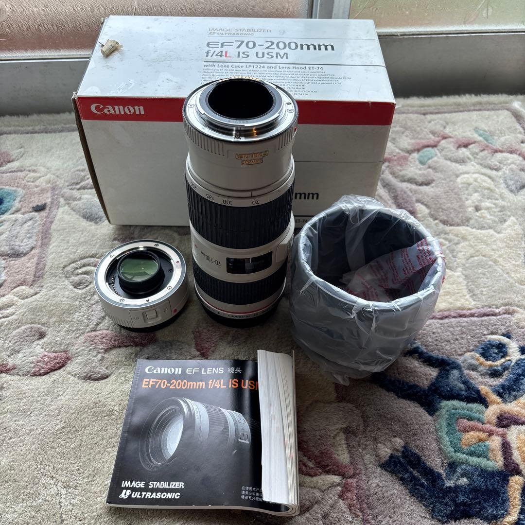 Canon EF 70-200mm f/4L IS USMとエクステンダー