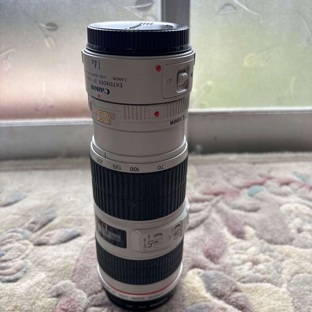 Canon EF 70-200mm f/4L IS USMとエクステンダー
