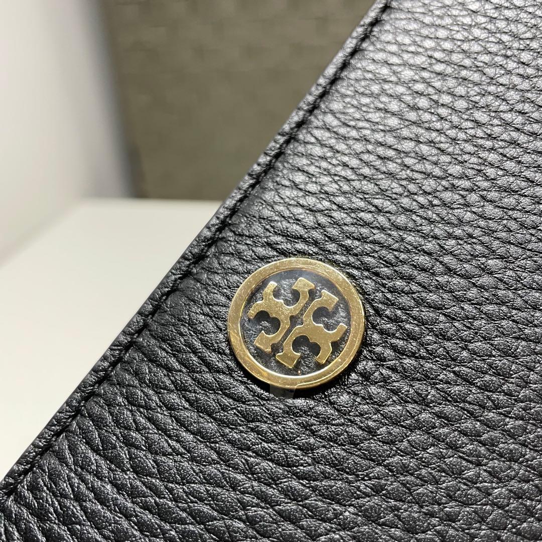オ*ニ様 未使用　TORY BURCH WALKER ZIP WALLET ブラ