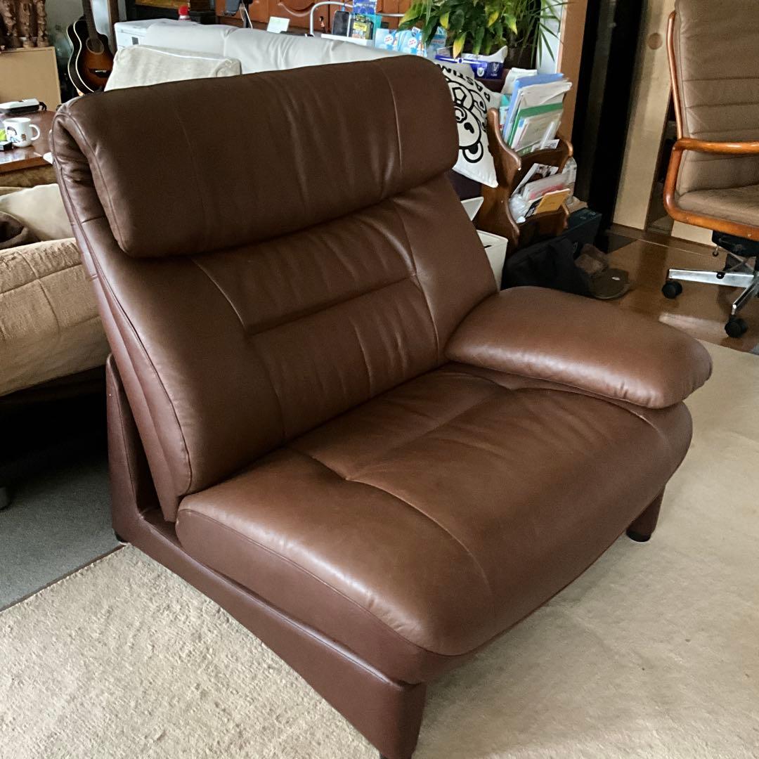 【美品】チャンス!早い者-勝ち!‼️カリモク家具ソファ1人掛け「送料込」値下げ限界