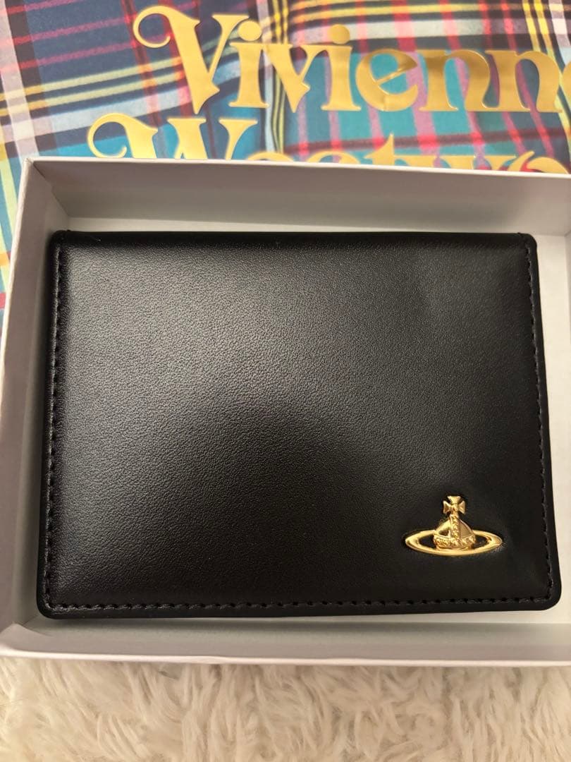 【新品】Vivienne Westwood カードケース(black)