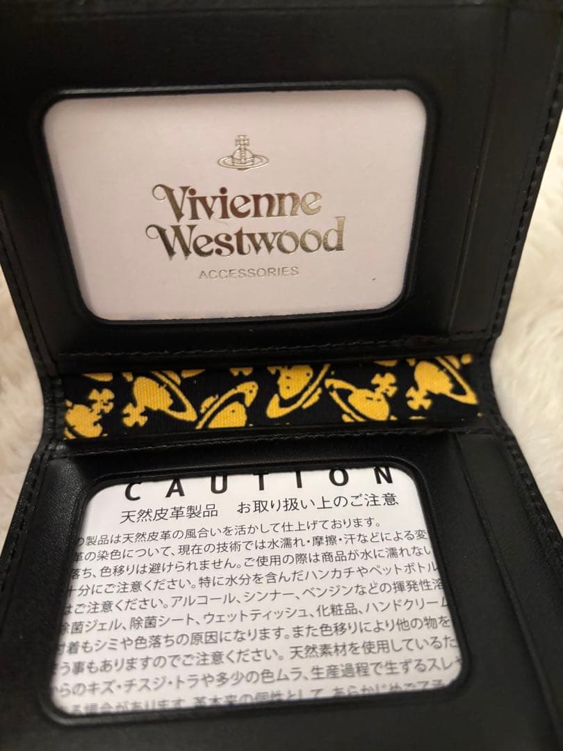 【新品】Vivienne Westwood カードケース(black)