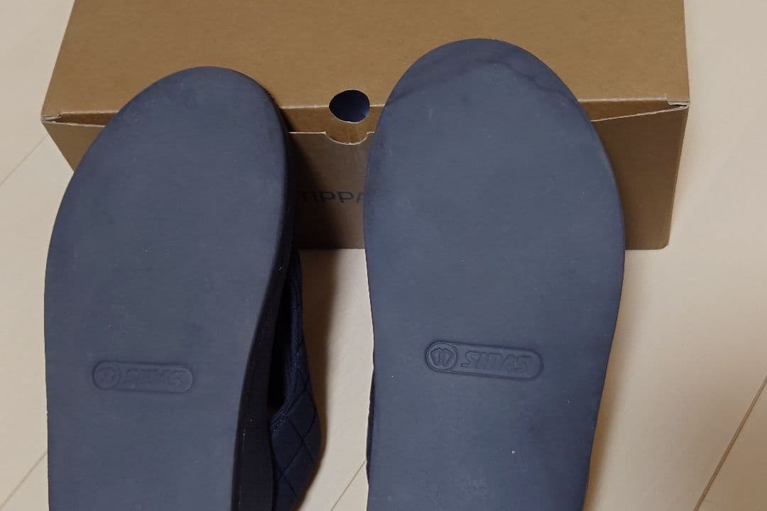 SIDASシダス　ウチッパ　ブラック黒　サンダルＬ（27.0〜28.5cm）