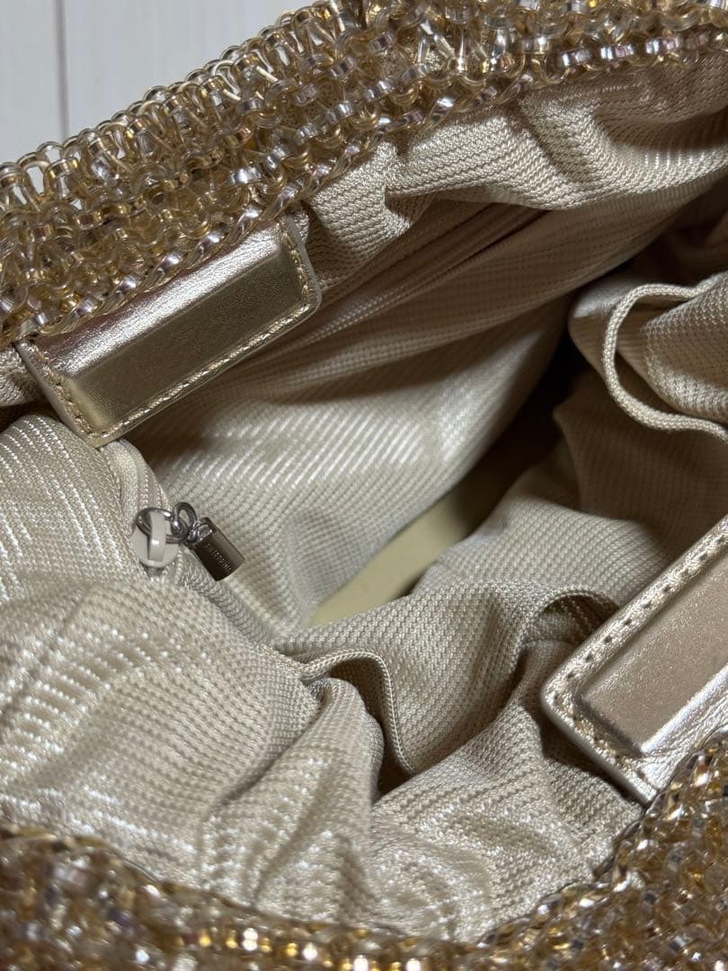 アンテプリマ シルバーゴールド　ワイヤーバッグ　ANTEPRIMA