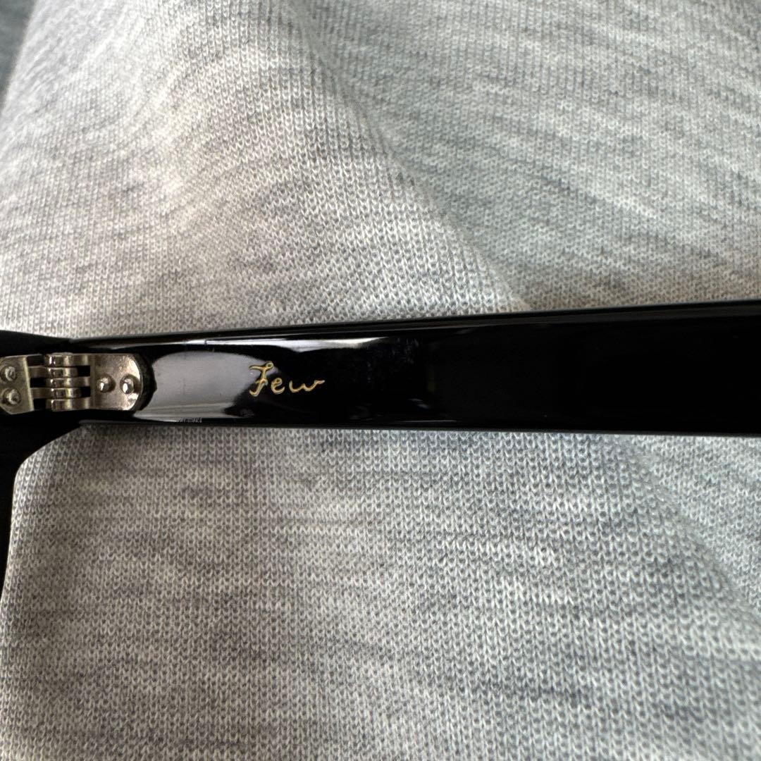 Few ブラック ラウンドサングラス　F5